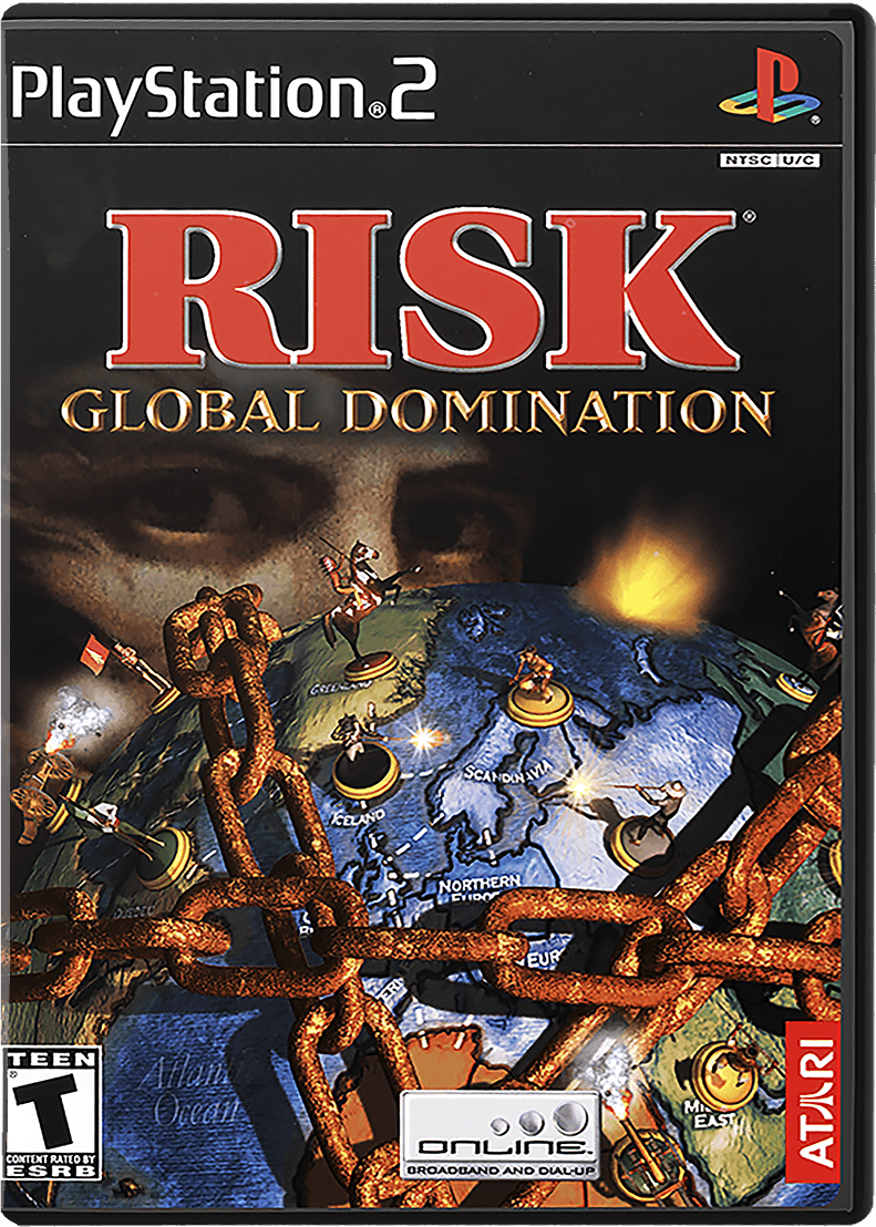 Risk Global Domination box art for Playstation 2